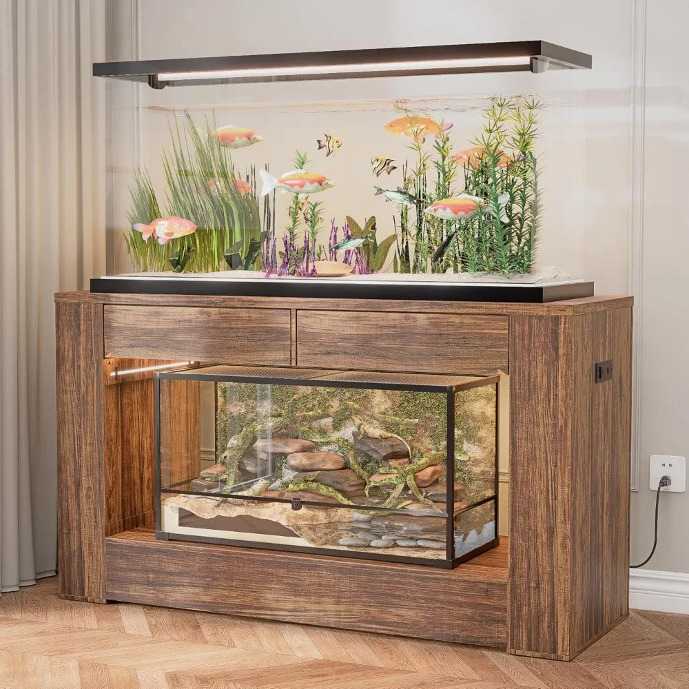 Aquarium Stand for Fish Tank & Turtle Tank