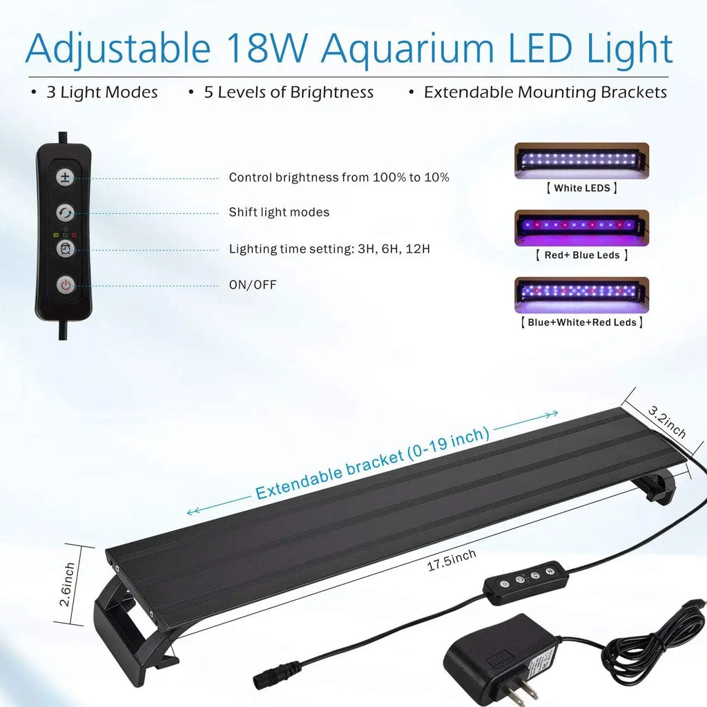LED Glass Aquarium Kit