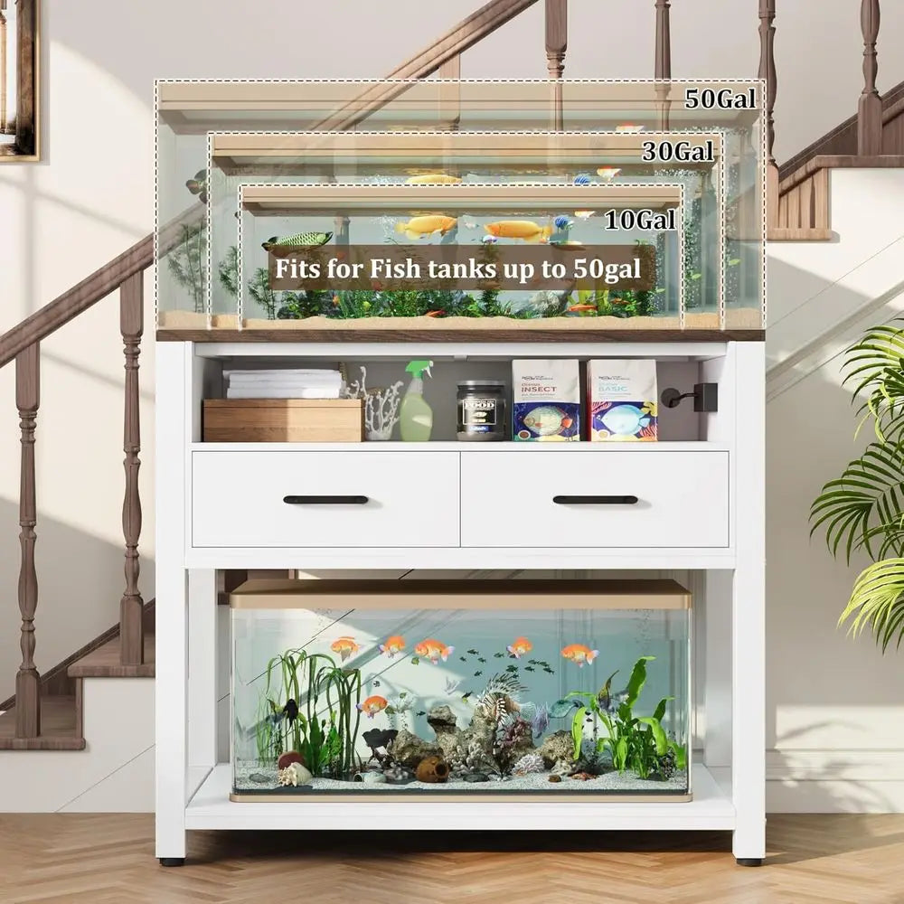 Heavy-Duty 40-49 Gallon Aquarium Stand