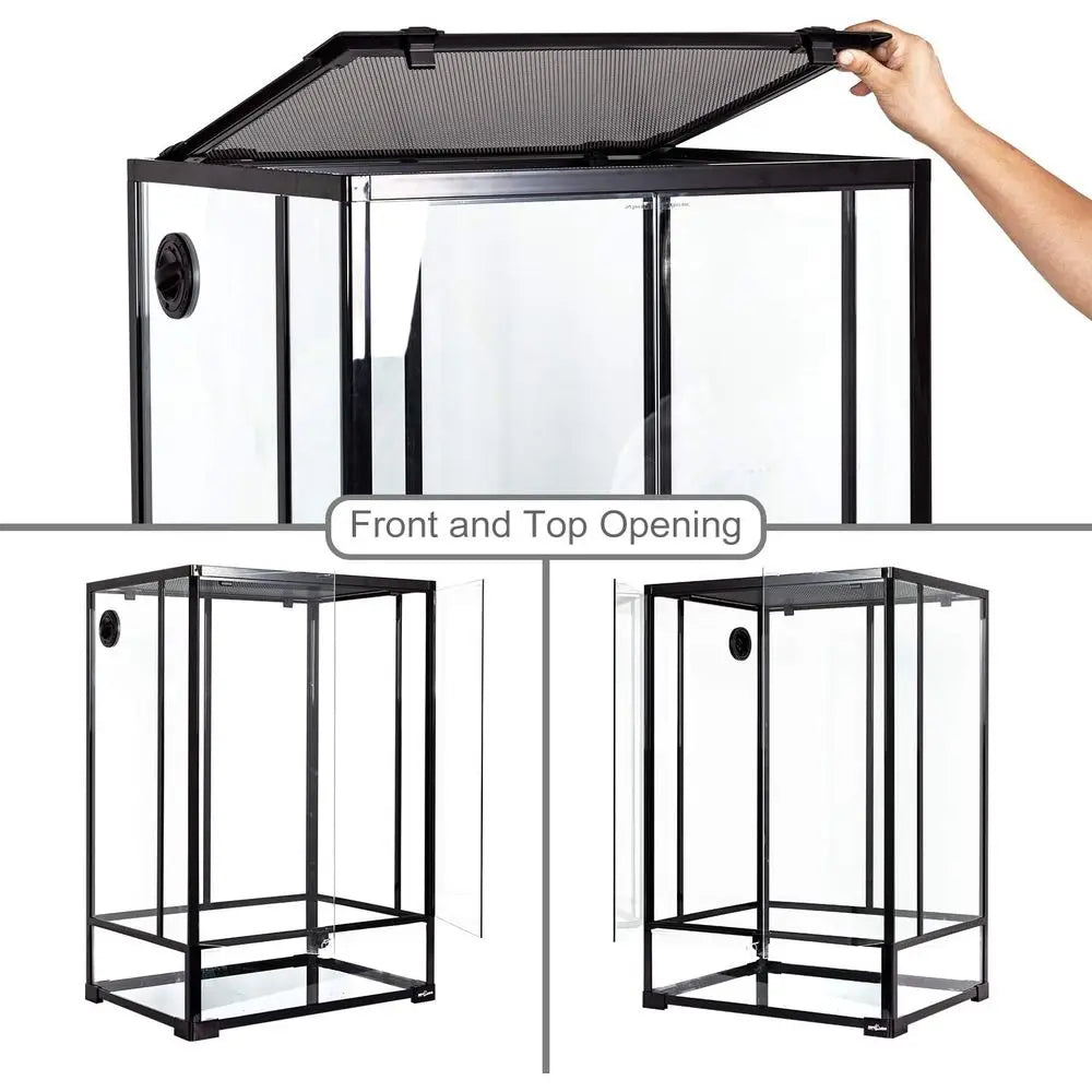 Tall Glass Reptile Terrarium