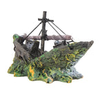 Landscape Pirate Ship Wreck
