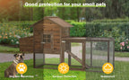 Large Wooden Chicken Coop, 160IN Outdoor