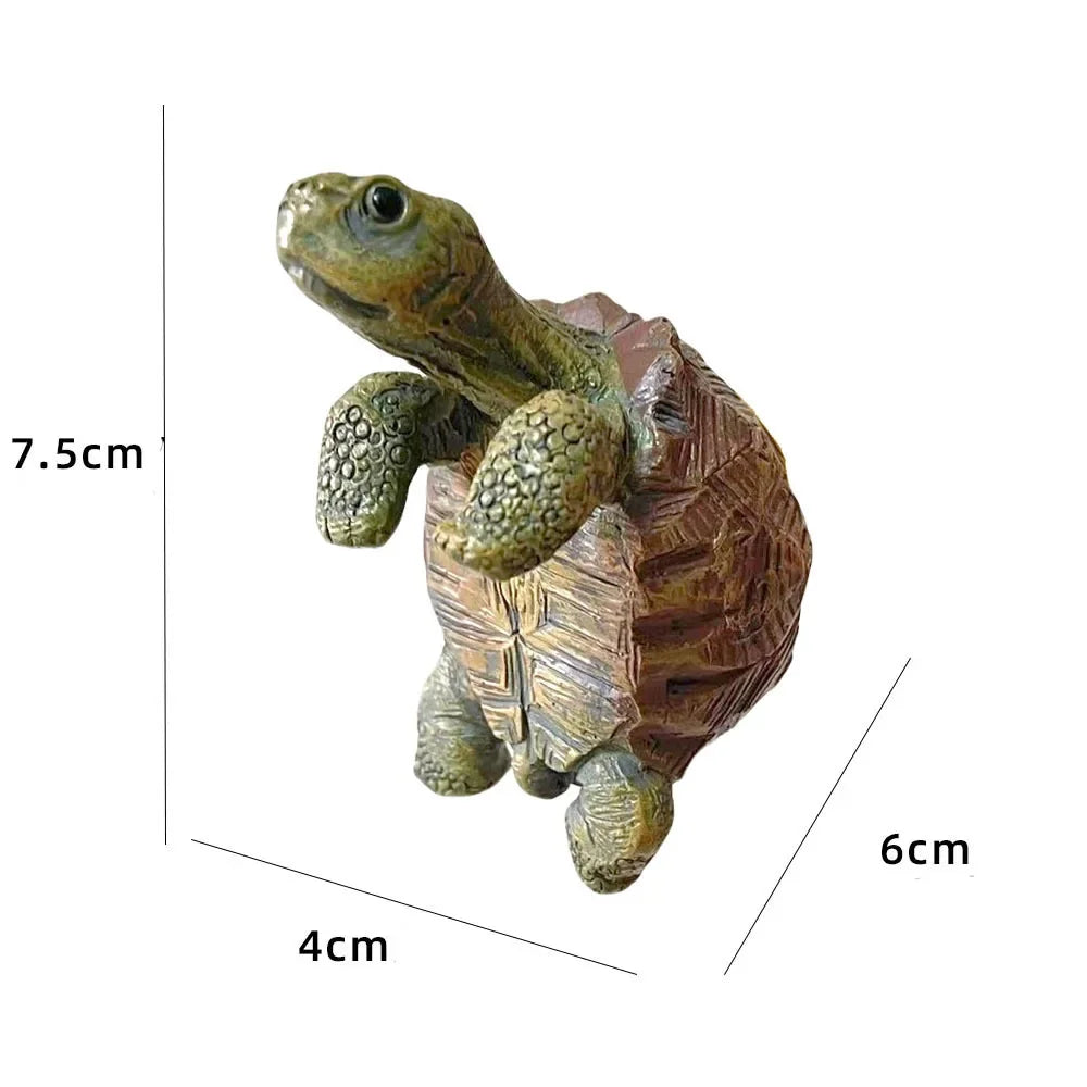 Fishing Turtle Hanging Turtle Figurine