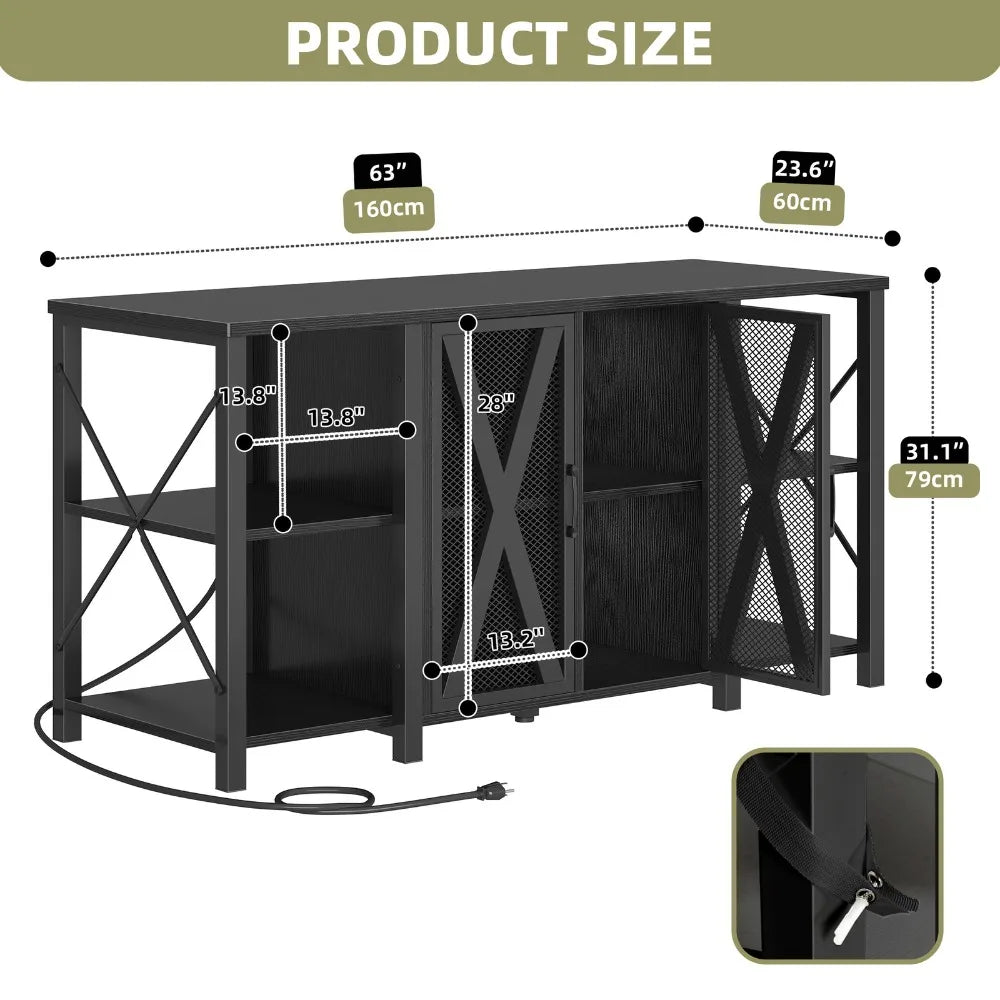 75-120 Gal Fish Tank Cabinet