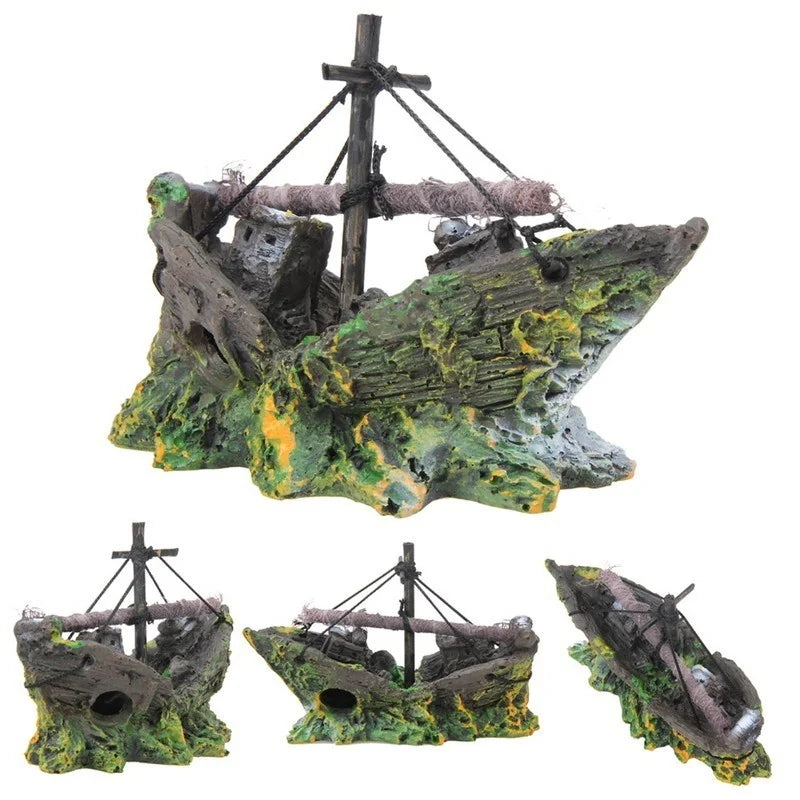 Landscape Pirate Ship Wreck