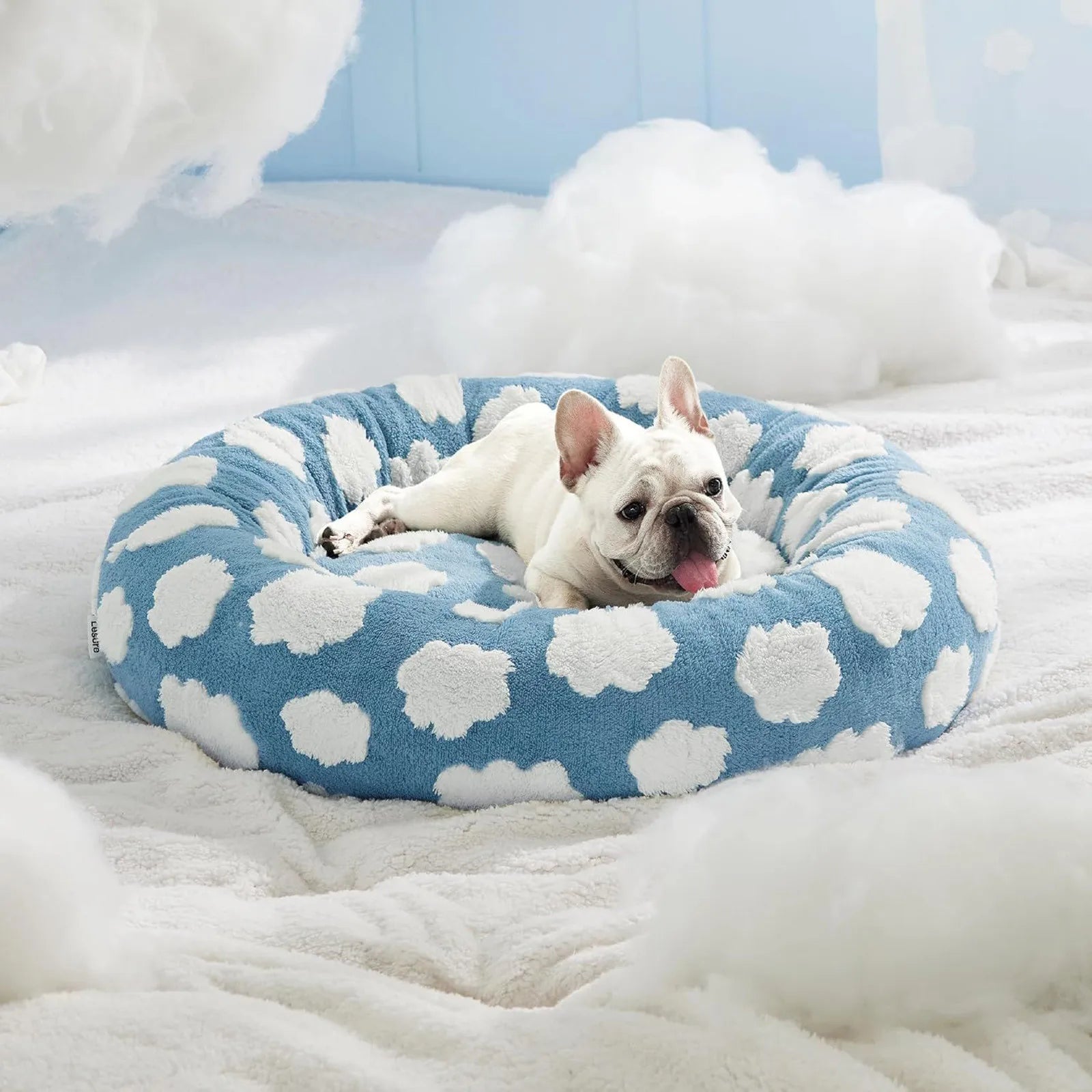 Sky Clouds Small Dog Bed
