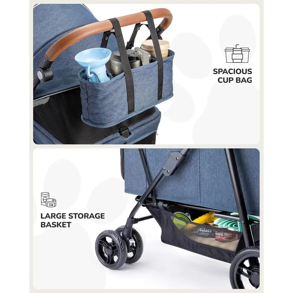 Foldable Pet Stroller