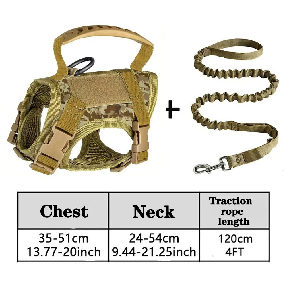 Tactical Escape Proof Harness Leash