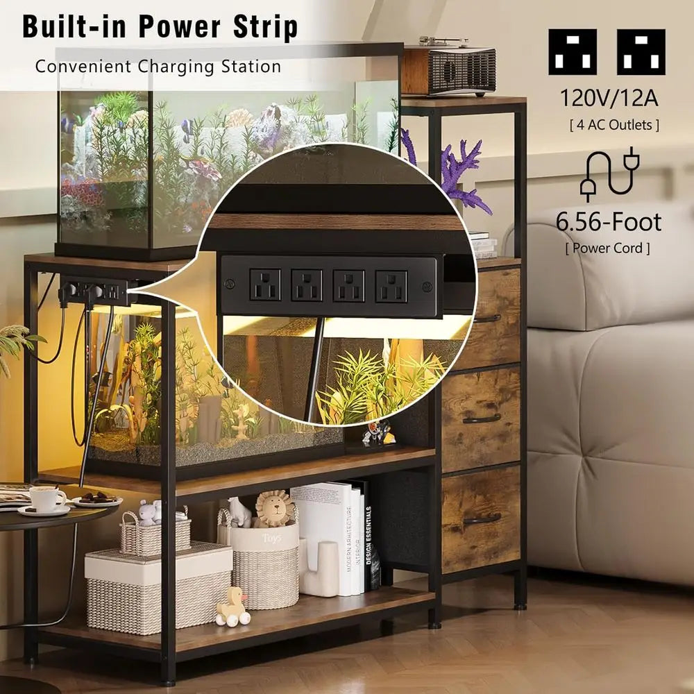 Heavy-Duty 20 Gallon Fish Tank Stand