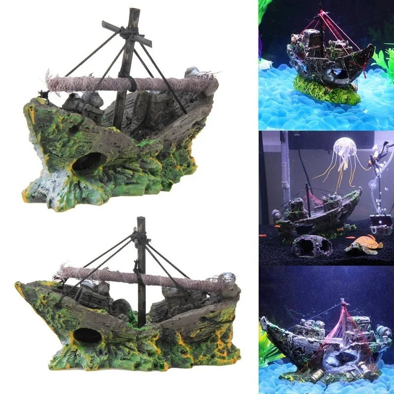 Landscape Pirate Ship Wreck