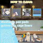 Cage Lining Washable Pad for pets
