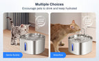 Stainless Steel Cat Water Fountain