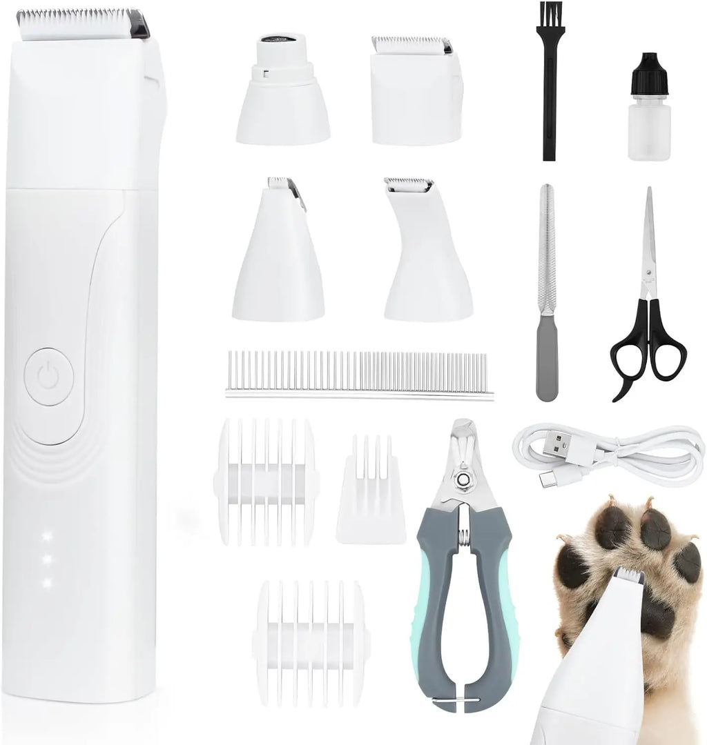 14 in 1 Cordless Dog Grooming Kit