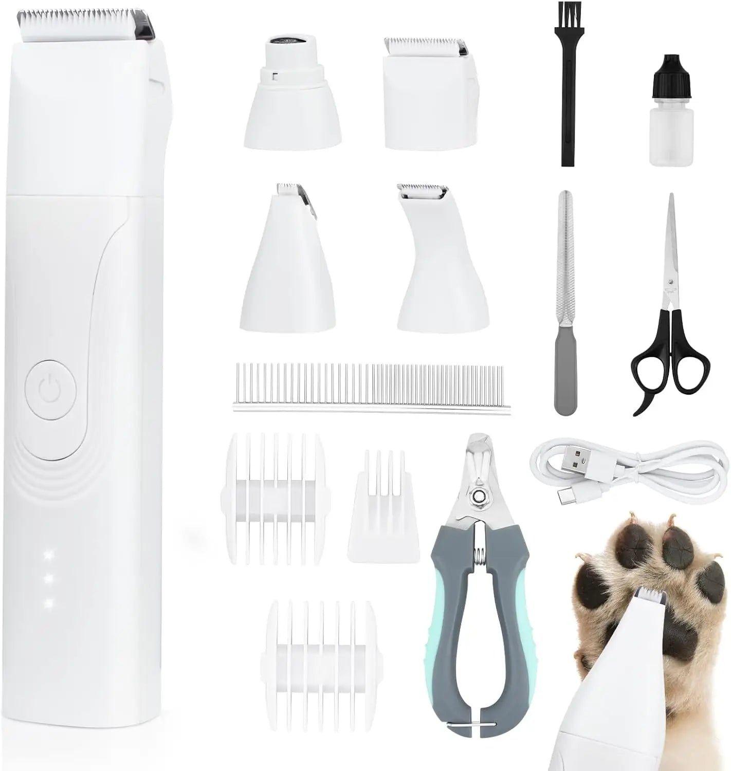 14 in 1 Cordless Dog Grooming Kit