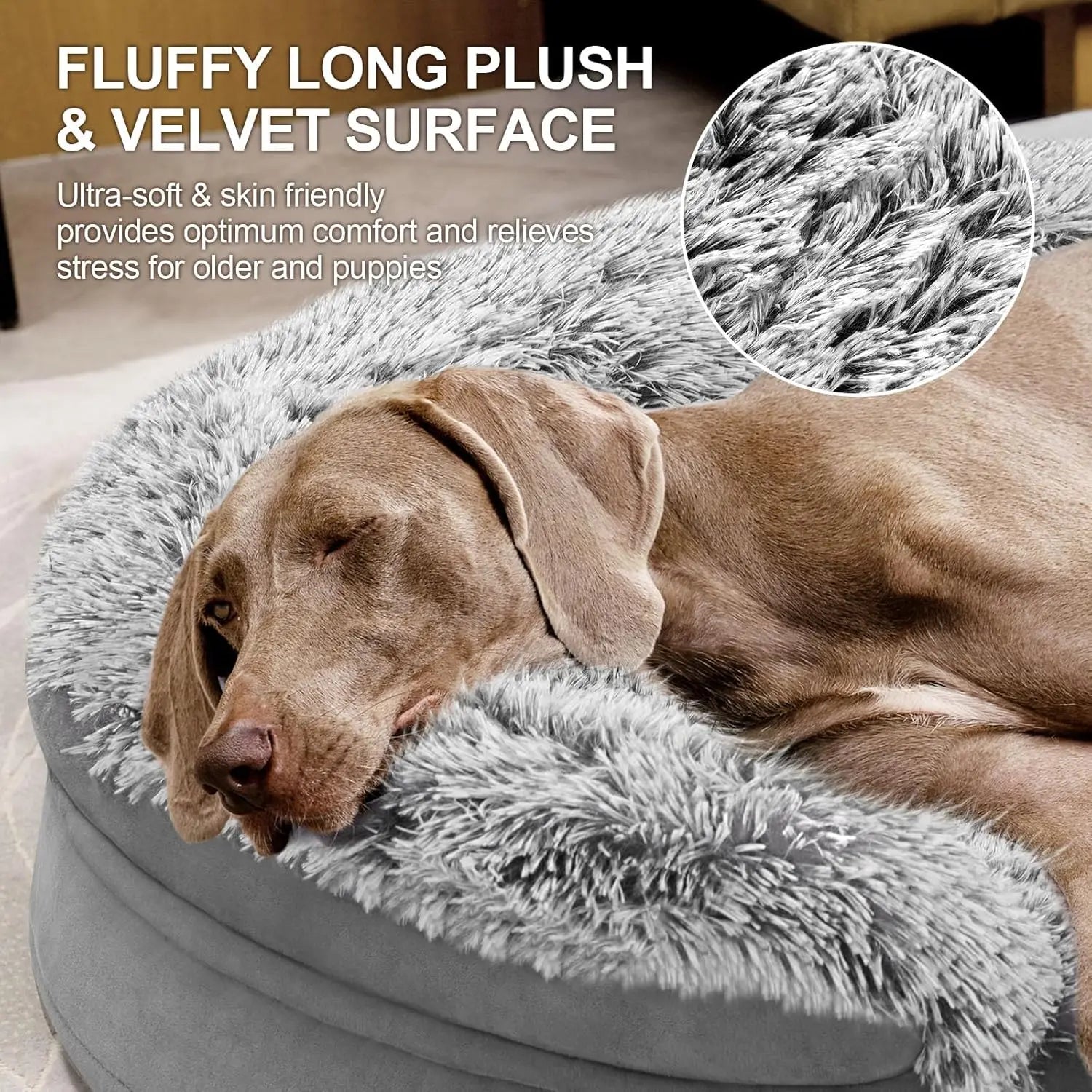 Thickened Orthopedic Dog Beds for Extra Large Dogs