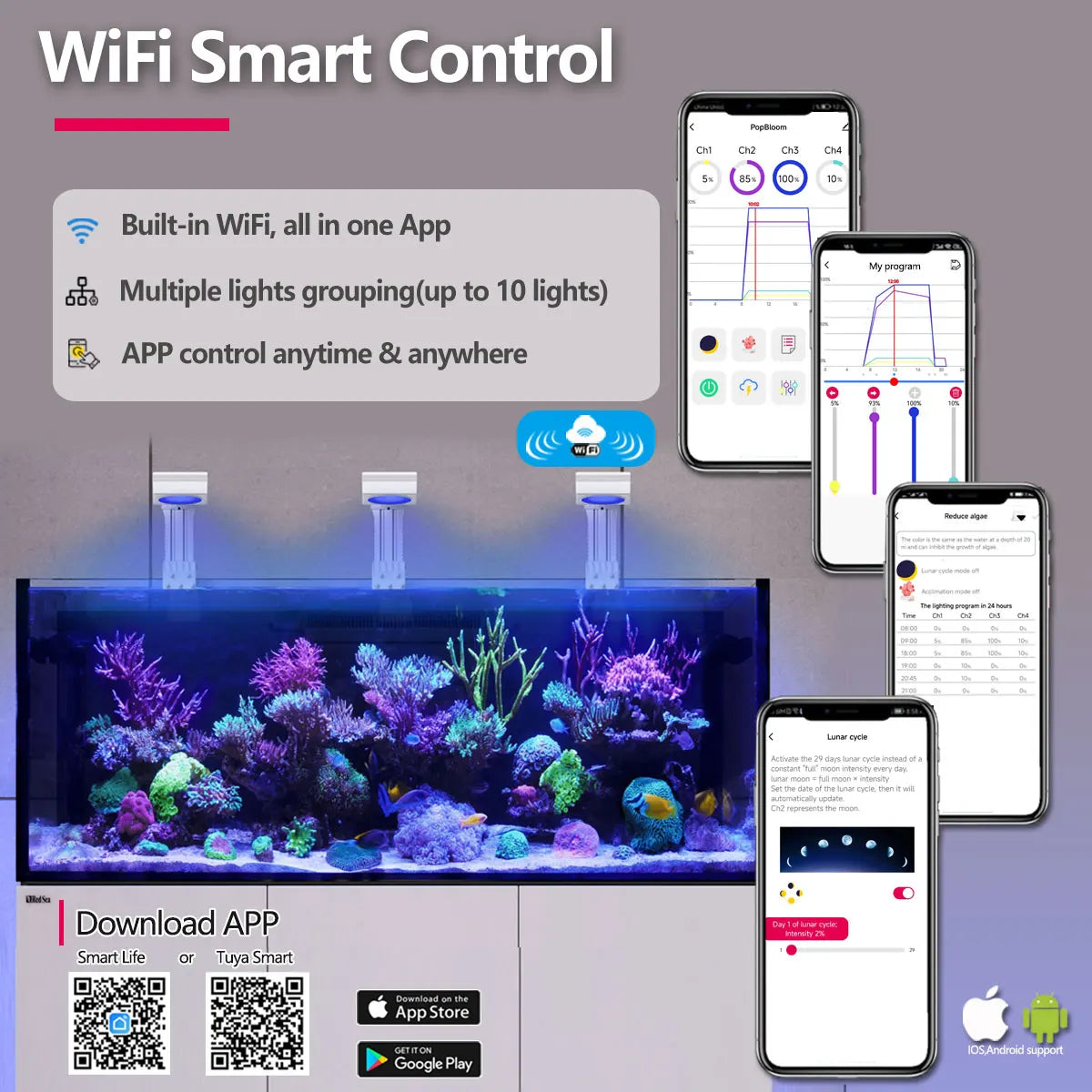 WIFI Aquarium LED Light